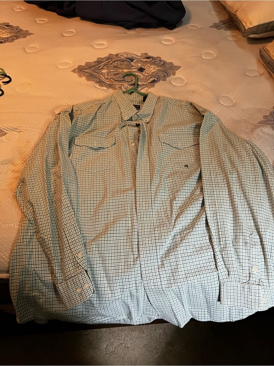 Roper Other - Classic Men's Checked Button-Front Jacket - Light Green